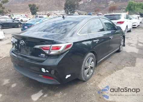 2016 Hyundai Sonata Plug-In Hybrid z USA, uszkodzony, nr VIN KMHE14L21GA022399